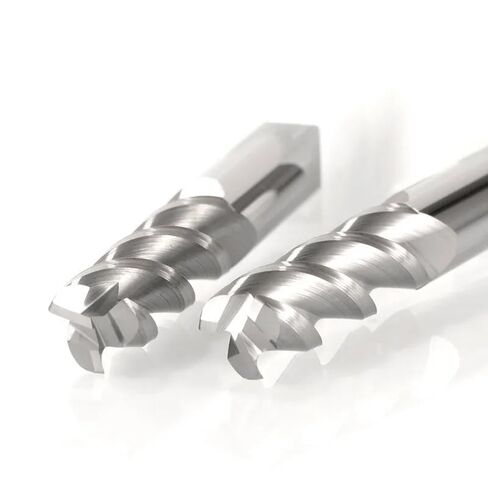 3 Flute CNC Router Bit Spiral End Mills Carbide Corner Rounding End Mill PVC Spiral Cutter Aluminum End Milling Cutter (Color : 3R0.2x8xD3x50mm, Size : AL -HRC 55-3F) in Kuwait