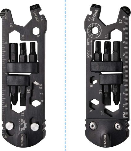 HUIOP Bike Repair Kit, Bike Repair Kit Portable Bicycle Repairing Tools Kit Tire Fixing Kit Bag with Tire Pump Multifunctional Tools Tire Tube Patches Cycling Tool Set in Saudi Arabia