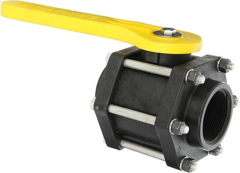 2 "Poly Banjo Ball Valve Full Port 2" NPT Female USA Made Farmer Bob's Parts V200FP in Saudi Arabia