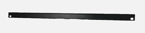 1/2U (الفضاء) الأسود شاق 16GA لوحة رف فارغة 19 "× 0.875" in Saudi Arabia