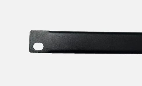 1/2U (الفضاء) الأسود شاق 16GA لوحة رف فارغة 19 "× 0.875" in Saudi Arabia