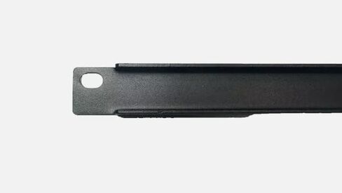 1/2U (الفضاء) الأسود شاق 16GA لوحة رف فارغة 19 "× 0.875" in Saudi Arabia