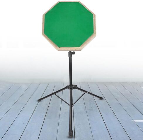 Adjustable Metal Tripod Bracket, Professional Drum Stand Rack with Adjustable Shelf Support Rubber Covered Feet for Steady Holding Stand in Saudi Arabia