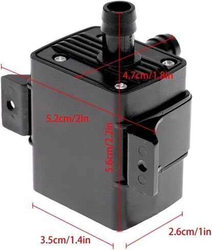 Ultra-Quiet Mini DC12V 9W مضخة زيت الماء بدون فرش in Saudi Arabia
