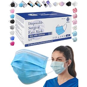 50pcs Disp0sable Nose Filter 3-layer Breathable Comfortable Cover Used In Hospitals,schools And Public Health in Kuwait