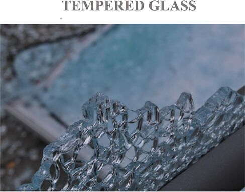 Newcosmos One Door Door Glass Glaz Glass Glaint With 4 REVES ، Black in Saudi Arabia