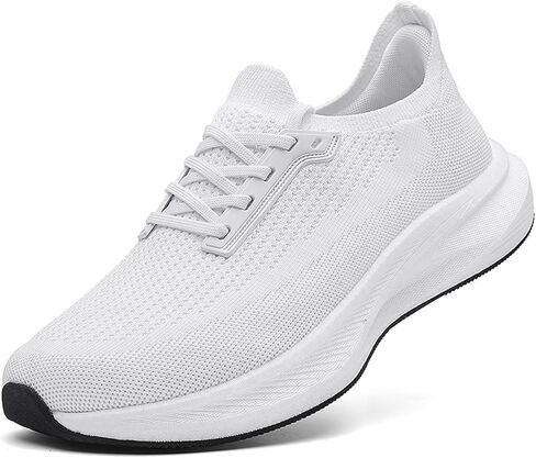 Moodeng Men's Road Running Shoe Wide Toe Box Shoes Supportive Non Slip Gym Athletic Sneaker for Workout Comfortable in Saudi Arabia