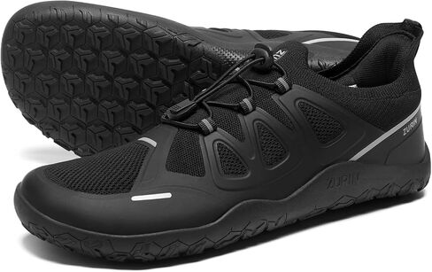 ZURIN Men's Barefoot Trail Running Shoes, Zero Drop Wide Toe Box Minimalist Slip on Shoes for Men, Comfortable Cross Training Sneakers for Walking Gym Hiking Weightlifting Workout in Saudi Arabia