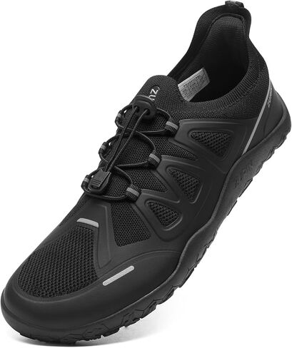 ZURIN Men's Barefoot Trail Running Shoes, Zero Drop Wide Toe Box Minimalist Slip on Shoes for Men, Comfortable Cross Training Sneakers for Walking Gym Hiking Weightlifting Workout in Saudi Arabia