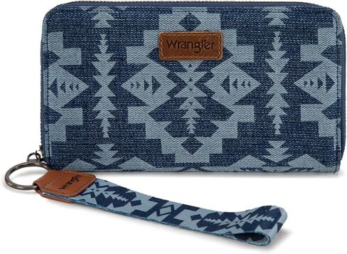 Wrangler Wallet Wristlet Aztec Clutch Long Long Pres Boho Presh Card Card Wallet in Kuwait