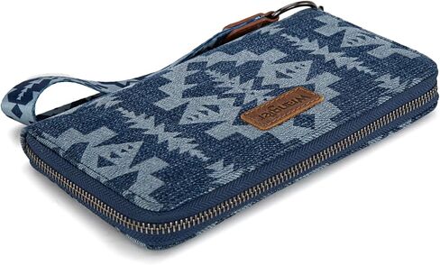 Wrangler Wallet Wristlet Aztec Clutch Long Long Pres Boho Presh Card Card Wallet in Kuwait