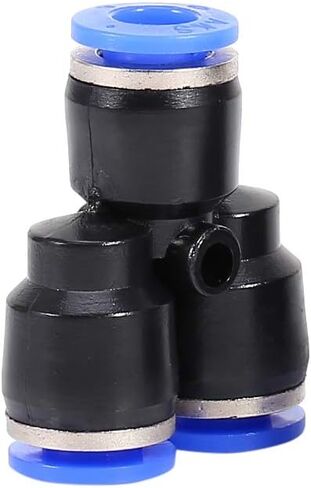 Pneumatic Push In Fittings Air Valve Water Hose Pipe Connector Joiner TP Durable Quick Connect for Air Water Vacuum Systems Plastic Polyurethane Nylon Polyethylene Polypropylene in Saudi Arabia