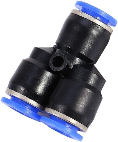 Pneumatic Push In Fittings Air Valve Water Hose Pipe Connector Joiner TP Durable Quick Connect for Air Water Vacuum Systems Plastic Polyurethane Nylon Polyethylene Polypropylene in Saudi Arabia