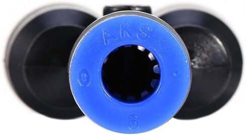 Pneumatic Push In Fittings Air Valve Water Hose Pipe Connector Joiner TP Durable Quick Connect for Air Water Vacuum Systems Plastic Polyurethane Nylon Polyethylene Polypropylene in Saudi Arabia