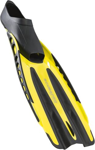 Scubapro Jet Club Fin ، قدم كاملة ، أصفر ، XL in Kuwait
