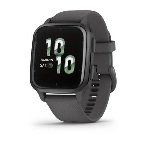 Garmin Venu Sq 2 Smartwatch (مدي الألمنيوم Slate مع علبة Shadow Gray و Silicone Band) in Kuwait