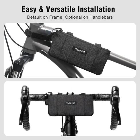 حقيبة إطار الدراجة-حقيبة دراجة قمة أنبوب مقاومة للماء ، حقيبة تخزين للدراجات البسيطة للهواتف الذكية والبطاقات ، والدراجات الجبلية in Kuwait