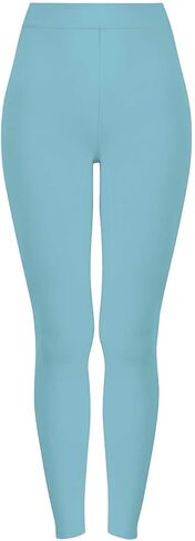 High Waisted Leggings for Women Tummy Control Buttery Soft Yoga Pants Solid Color Gym Workout Running Trendy Pant in Kuwait