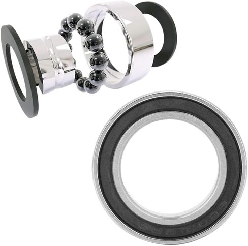 10pcs 15x24x5mm 6802rs Rubber محامل الكرة العميقة مختومة in Saudi Arabia