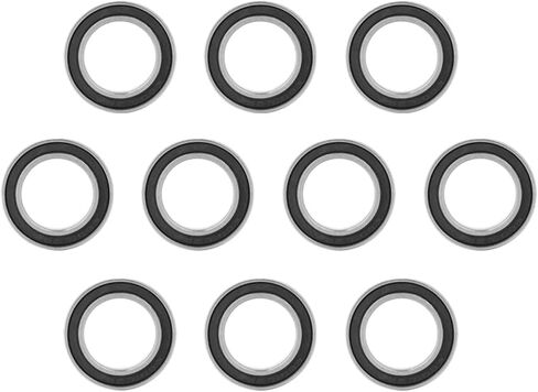 10pcs 15x24x5mm 6802rs Rubber محامل الكرة العميقة مختومة in Saudi Arabia