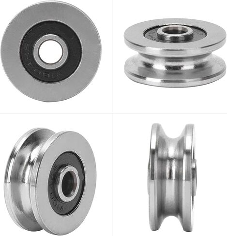 10pcs v1804 v المسار الأسطوانة المحمل Rodamientos 4 * 18 * 8mm محامل الكرة in Saudi Arabia