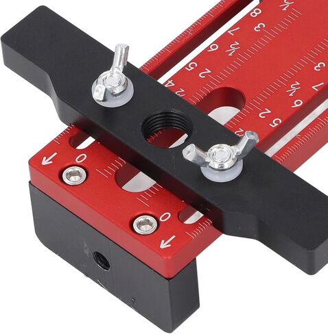 Cabinet Template Tool Aluminium Alloy Adjustable Support Arm Wood Drilling Dowelling Guide in Saudi Arabia