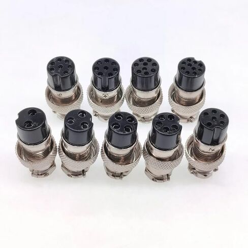2pin female slop | GX16 فقط موصل التوصيل الإناث 5/8 موصل دائري 2 دبوس موصل دبوس الإناث 3Pin4Pin5pin6pin7pin8pin9pin10pin جديد 2026 عالية للمكون الإلكتروني in Saudi Arabia