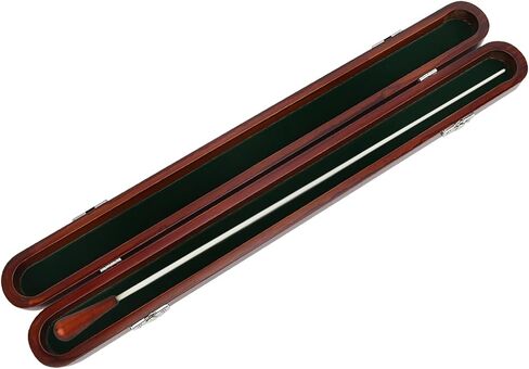 Red Sandalwood Conductor Baton Box Commander Baton Case with Hand Pull Buckle لتخزين Baton الراقية 45.5 × 4 × 3.8 سم in Saudi Arabia