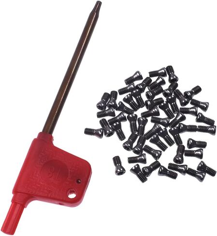 HGC 20pcs M3.5x10 Alloy Steel Torx Screws for Replaces Carbide Insert CNC Lathe Tool in Saudi Arabia