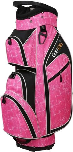 Golf Girl Ladies 14 Way Cart Bag - Pink in Saudi Arabia