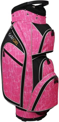 Golf Girl Ladies 14 Way Cart Bag - Pink in Saudi Arabia