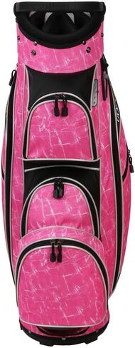 Golf Girl Ladies 14 Way Cart Bag - Pink in Saudi Arabia