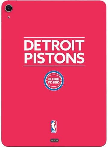 Skinit Decal Tablet Skin Compatible with iPad Air 11in (2024-2025) - Officially Licensed NBA Detroit Pistons Large Logo Design in Saudi Arabia