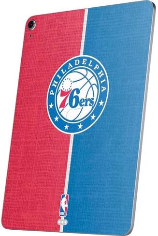 Skinit Decal Tablet Skin Compatible with iPad Air 11in (2024-2025) - Officially Licensed NBA Philadelphia 76ers Canvas Split Design in Saudi Arabia