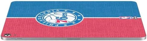 Skinit Decal Tablet Skin Compatible with iPad Air 11in (2024-2025) - Officially Licensed NBA Philadelphia 76ers Canvas Split Design in Saudi Arabia