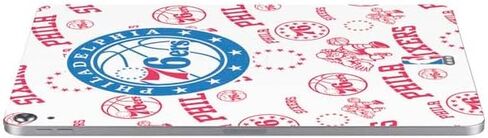 Skinit Decal Tablet Skin Compatible with iPad Air 11in (2024-2025) - Officially Licensed NBA Philadelphia 76ers Canvas Split Design in Saudi Arabia