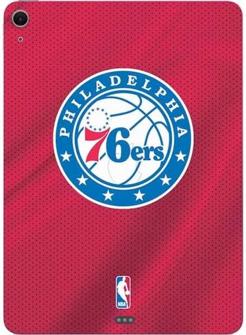 Skinit Decal Tablet Skin Compatible with iPad Air 11in (2024-2025) - Officially Licensed NBA Philadelphia 76ers Canvas Split Design in Saudi Arabia