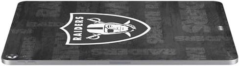 Skinit Skinit Tablet Tablet Concernal مع Ipad Air 11in (2024-2025) - NFL Las Vegas Raiders بالأبيض والرخص in Saudi Arabia