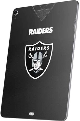 Skinit Skinit Tablet Tablet Concernal مع Ipad Air 11in (2024-2025) - NFL Las Vegas Raiders بالأبيض والرخص in Kuwait
