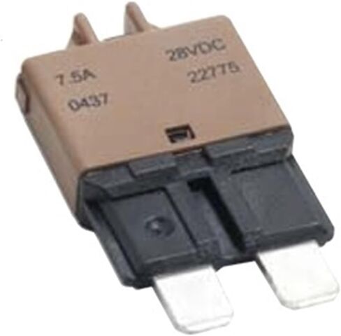 Car Fuse 227 5A 6A 7.5A 10A 15A 20A Yellow 25A 30A 28VDC(7.5A) in Saudi Arabia