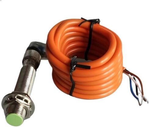 M12 2mm PNP NO+NC inductive Proximity Sensor Switch with Bend Connector NO/NC2mm detect Distance Flush Type Swtich(PNP NC) in Saudi Arabia
