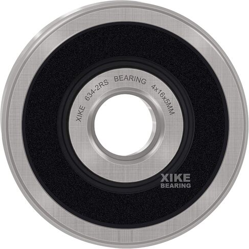 XiKe 4 قطع 6305-2RS محامل سدادة مطاطية مزدوجة 25x62x17 مم، أداء مستقر ومشحم مسبقًا وفعالة من حيث التكلفة، محامل كروية ذات أخدود عميق. in Saudi Arabia