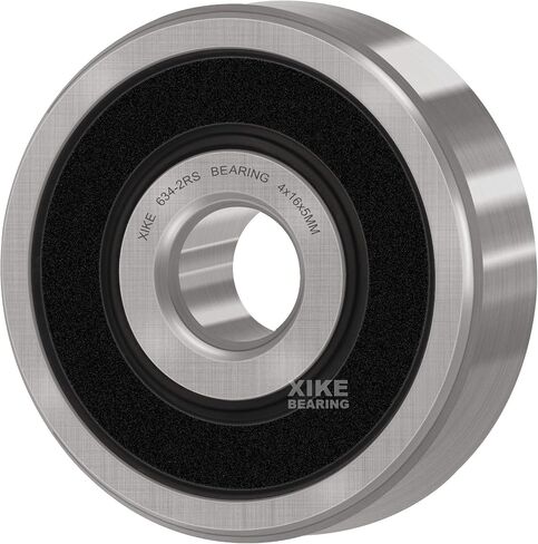 XiKe 4 قطع 6305-2RS محامل سدادة مطاطية مزدوجة 25x62x17 مم، أداء مستقر ومشحم مسبقًا وفعالة من حيث التكلفة، محامل كروية ذات أخدود عميق. in Saudi Arabia