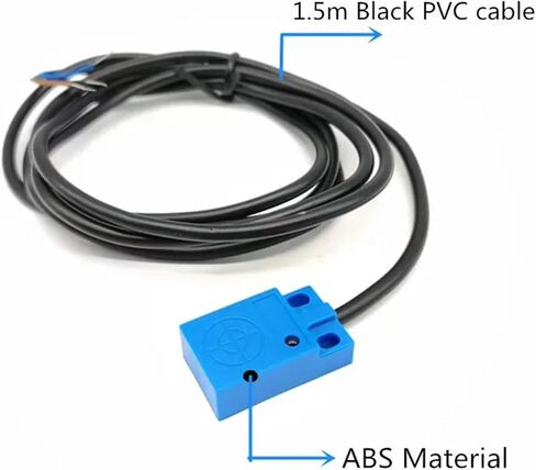 Square Proximity Sensor Small Size 5mm TL-W5 12V 24V 3 Wire Metal Approach Inductive Switch Automation PNP NO in Saudi Arabia