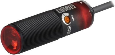 BRQP400-DDTA-P Sensor, Photo, Plastic Body, Diffuse Reflective, 400mm Sensing Distance, Light & Dark On, PNP Output, 10-30 VDC in Saudi Arabia