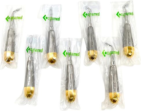 New Premium German Steel Bernard Dental Root TIP Elevator DISTAL Spade Set of 7 in Saudi Arabia