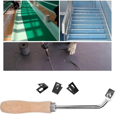 Floor Groover PVC Floor Welding Slot Tool Beech Wood Handle Slotting Tool in Saudi Arabia