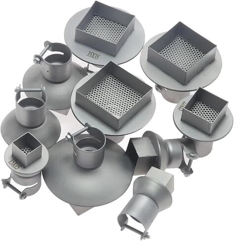 فوهة BGA SMD فوهة لحام 850 محطة لحام الهواء الساخن لفوهات WEP YIHUA 853AAA SAIKE ATTEN 909D 858D 8588D 858 (10pcs) in Saudi Arabia