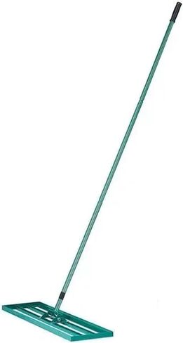 Lawn Leveling Rake 10x36/10x30/10x48inches Heavy-Duty Lawn Leveler with Steel Extended Handle for Garden Golf Lawn Farm(10x48inch) in Saudi Arabia