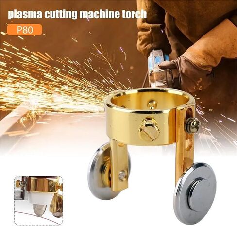 1-2Pcs Plasma Cutter Torch Roller Wheel P-80 Welding Replacement Spacer Tool Household Work Cutting Part Welding Torch Accessory(2Pcs) in Saudi Arabia